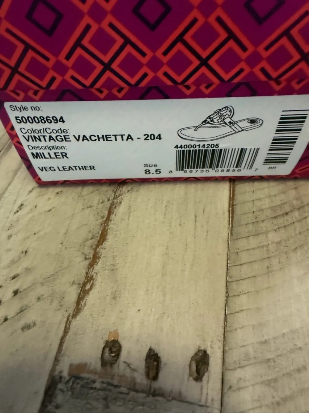 Tory Burch Miller Leather Thong Sandals size 8.5 - Picture 2 of 4